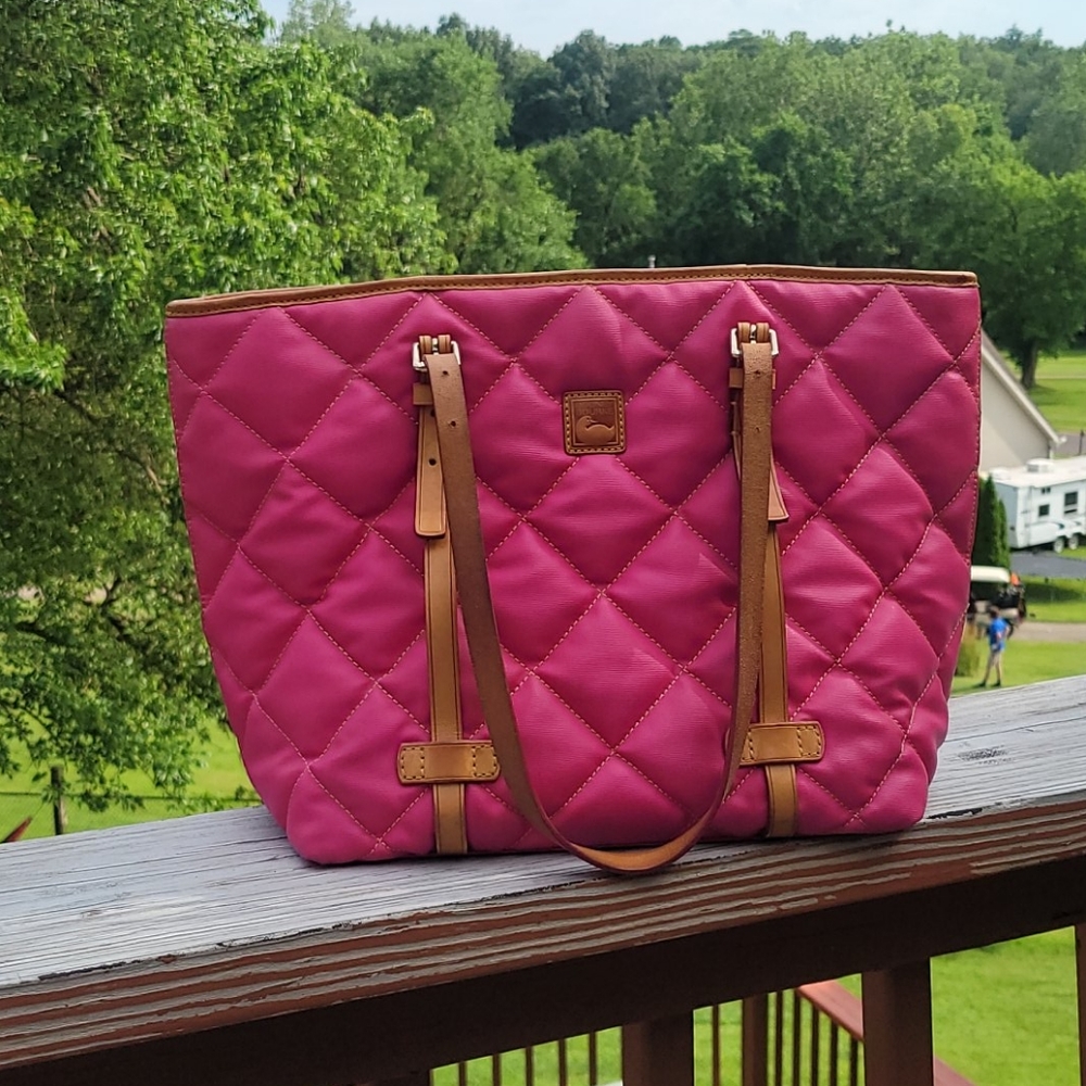 Dooney & Bourke Quilted Nylon Shopper